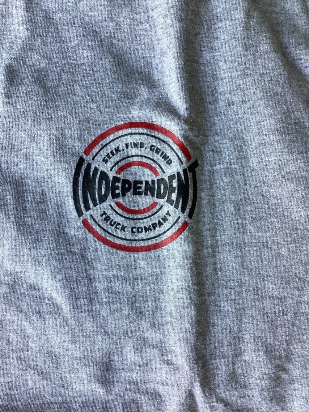 Independent Truck Co. Heather Gray Skateboard T-Shirt Large - Picture 3 of 7